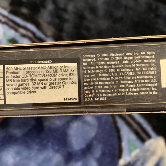 Vintage American McGee’s Alice PC Game - Picture 5 of 13
